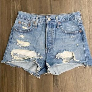 Levi’s 501 high-rise shorts